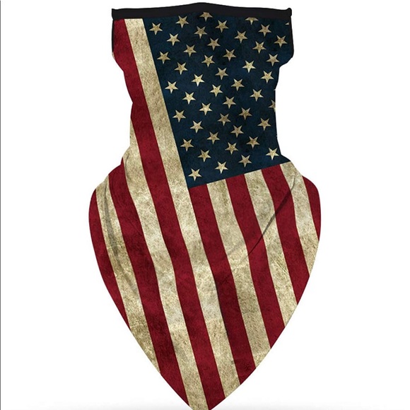Ear Hanging Triangle Bandana For Men & Women - Picture 1 of 4